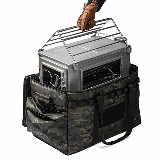 F212 Outdoor Gear Bag with Hot Tent Stove