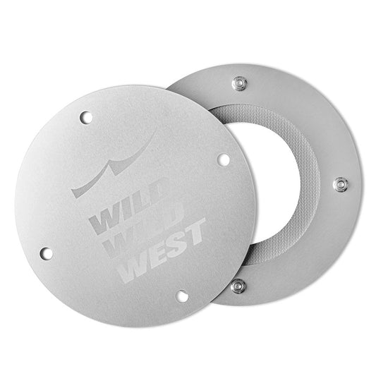 Hole-jack DIY Stove Jack Kit No Sewing Silver