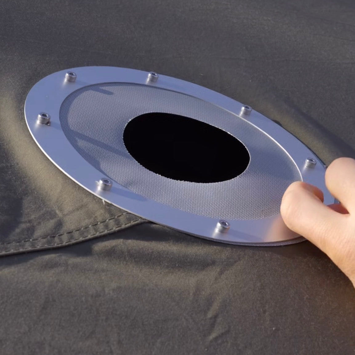 Hole-jack Tent Stove Jack DIY Kit Outside Shelter Details