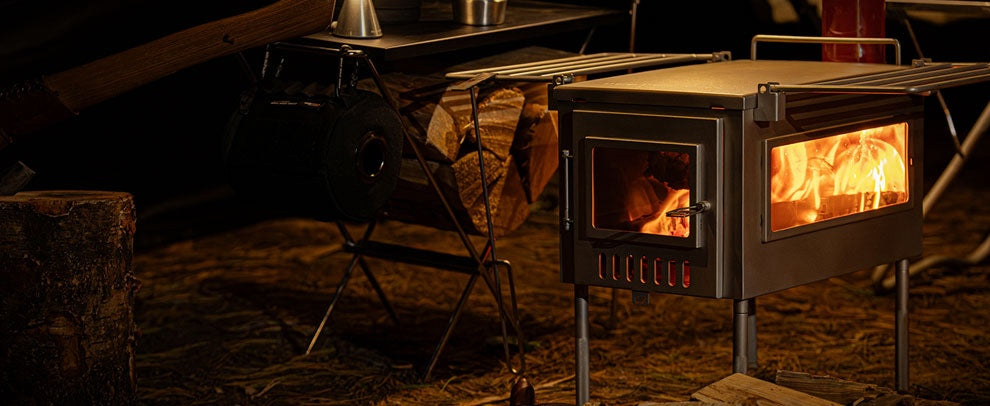 Hot Tent Wood Stove for Camping by Wild Wild West USA