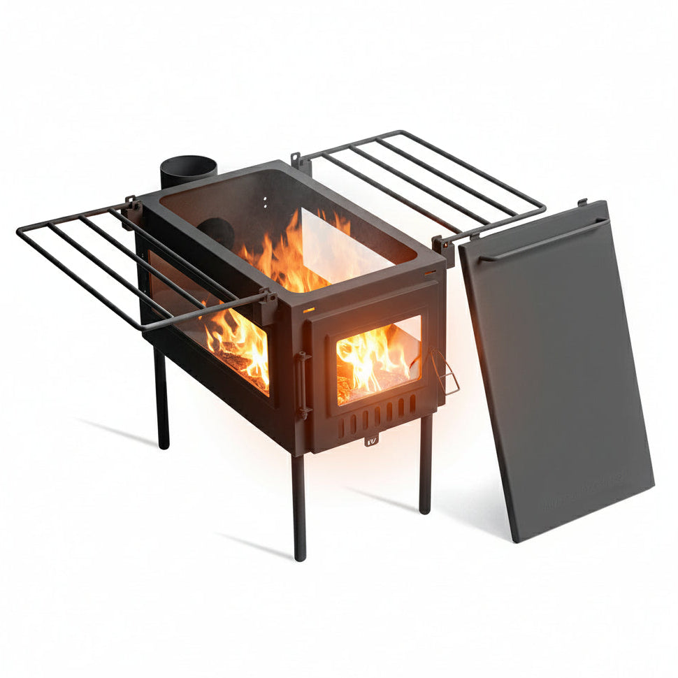 hot stove tents Hunter Wood Stove (Medium