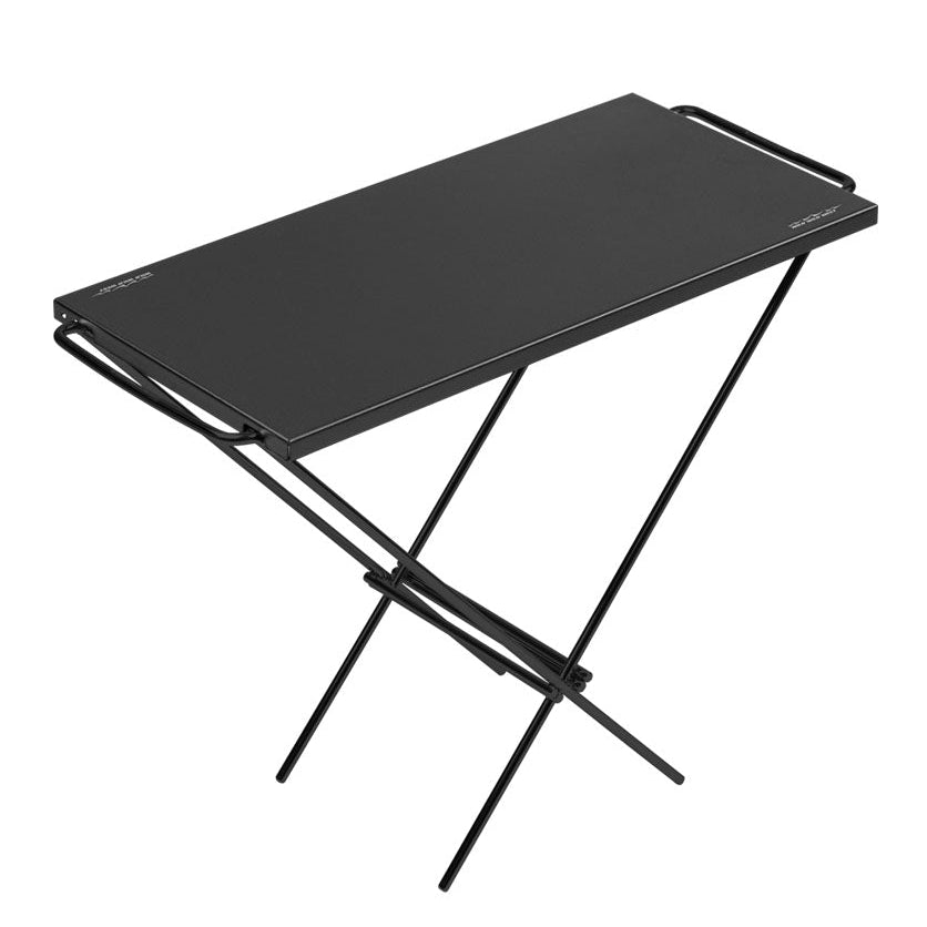 Log-table Folding Camp Table Outdoor All Black