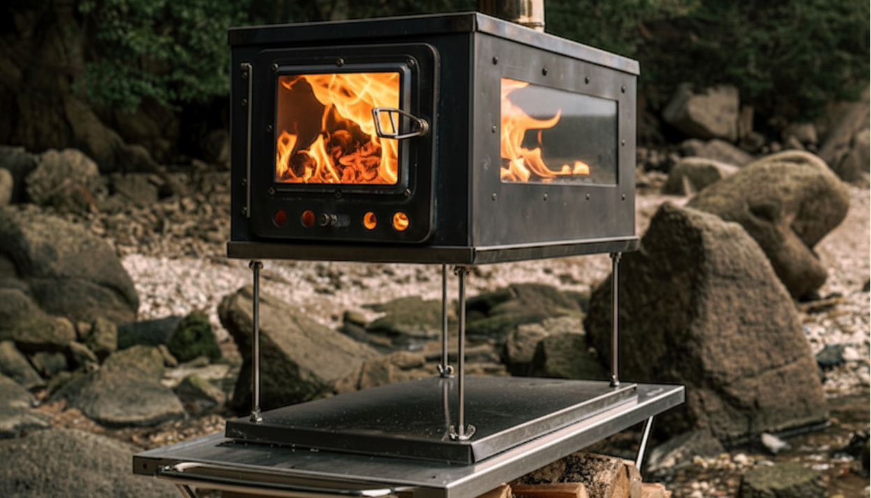 Official Wild Wild West Tent Wood Stove