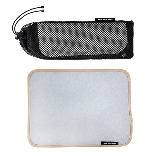 W-coal Fireproof Tent Stove Mat Portable