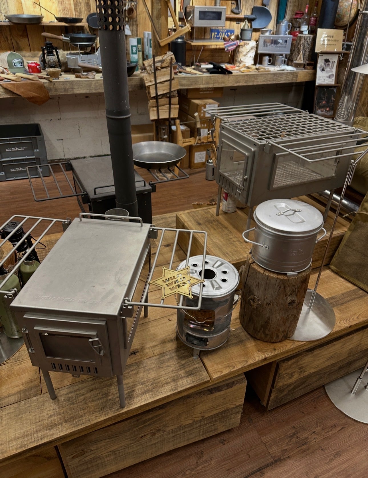 Wild Wild West Tent Wood Stoves for Camping by Official outdoor brand