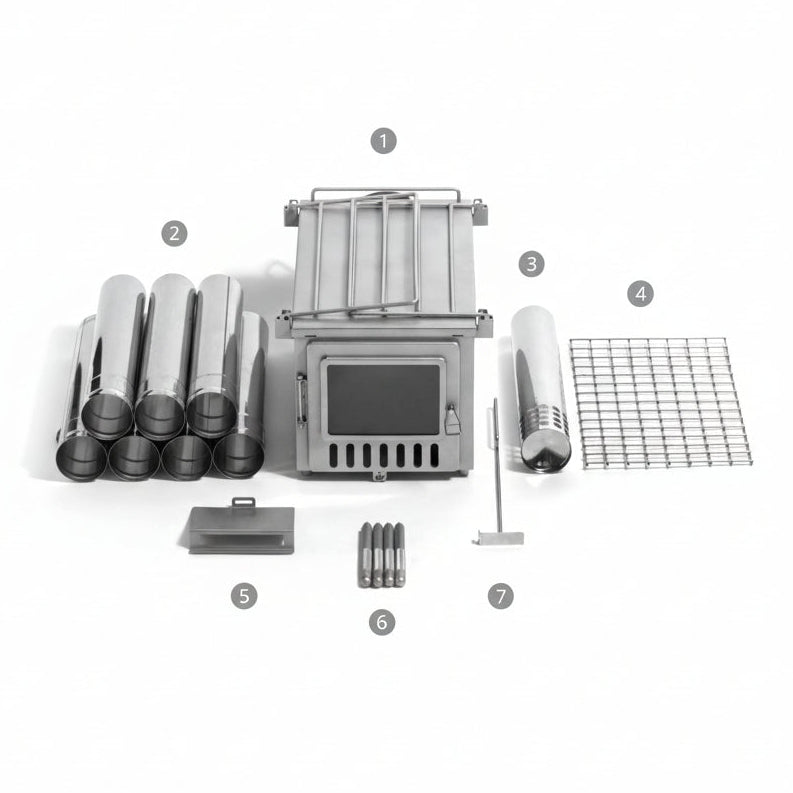 X-stove XL Hot Tent Stove Items Included in Kit